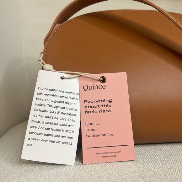 Quince Tan Crossbody Bag - Picture 2 of 8